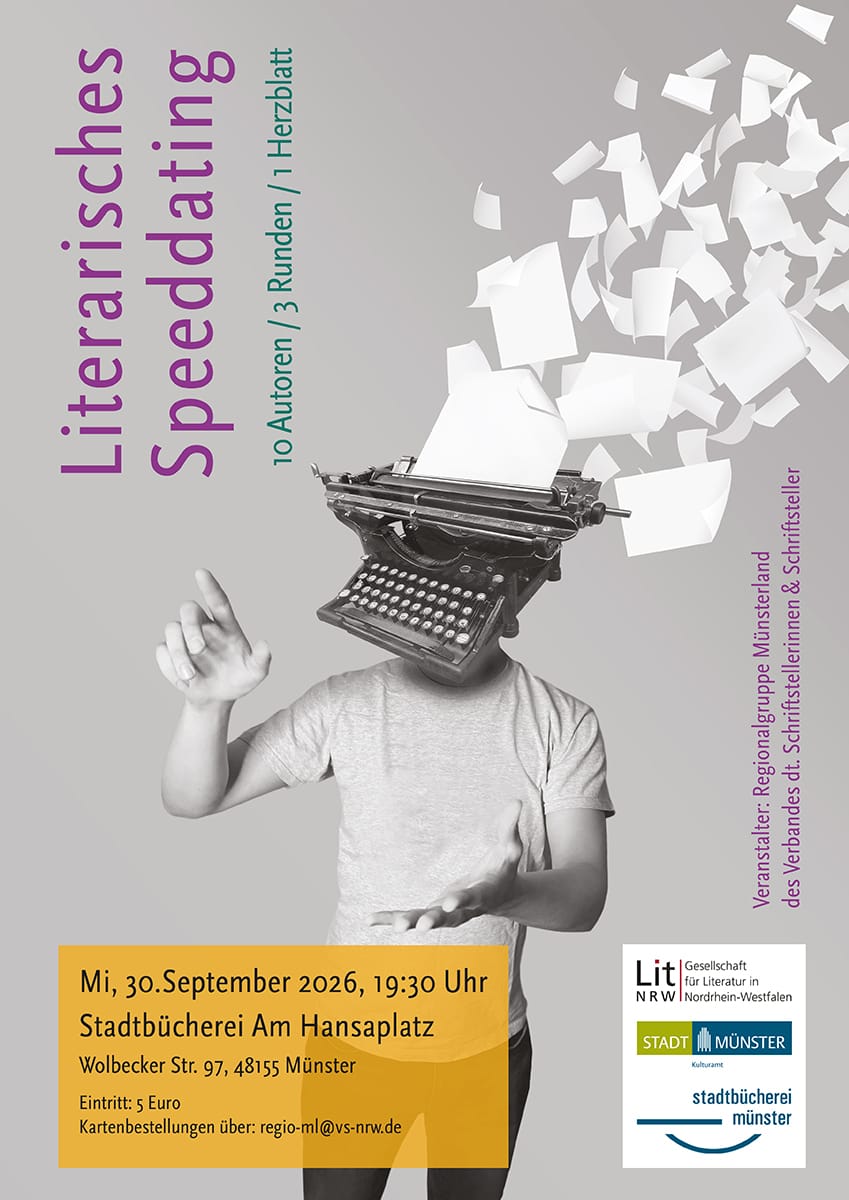 Literarisches Speeddating: Herzblatt gesucht!
